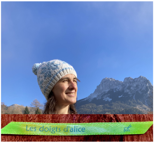 bonnet flocon d'hiver